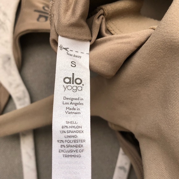 Alo Yoga Sleek Back Bodysuit Gravel S - Picture 7 of 12